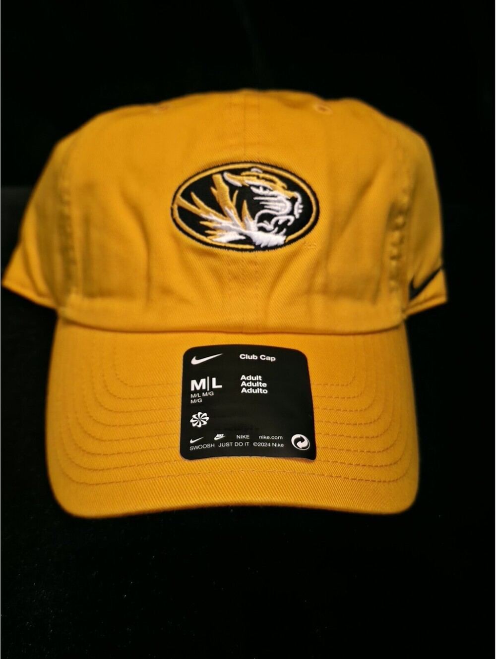 Missouri Tigers Nike Club Hat Adult M/L